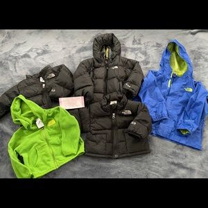 🧒👦🏾 FIVE The North Face Kids Baby Toddler Lot Bundle